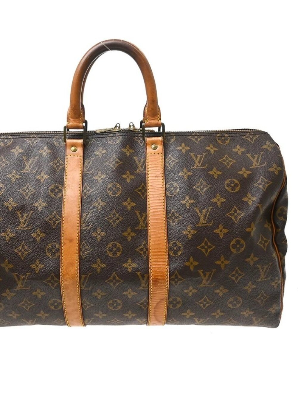 LOUIS VUITTON KEEPALL 45 DUFFLE HANDBAG MONOGRAM M41428
